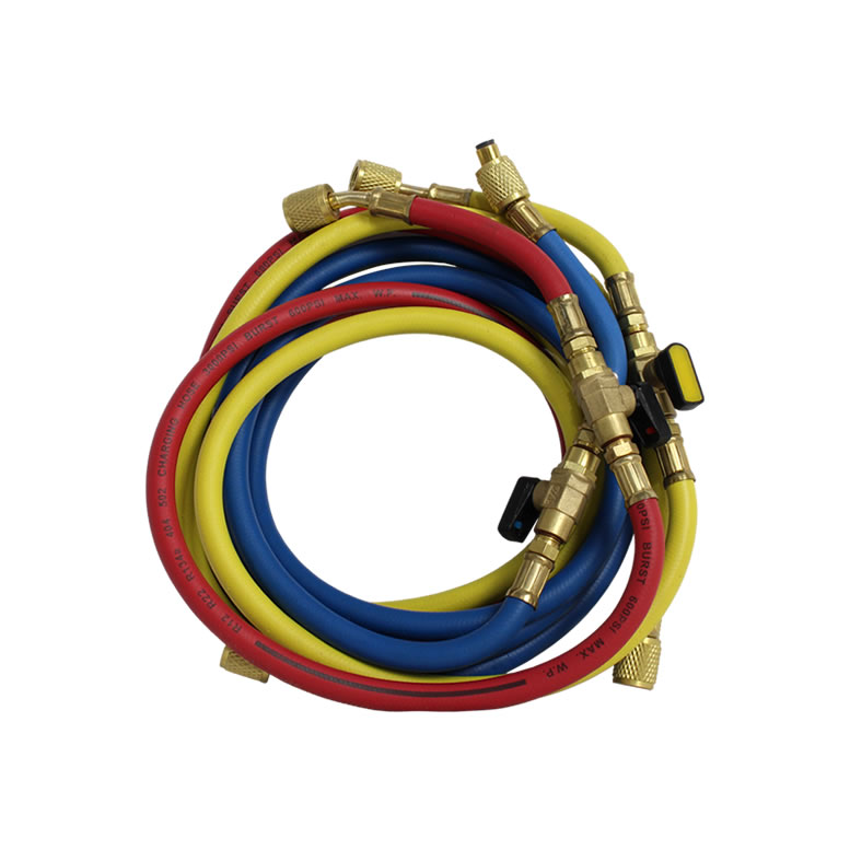 Conj. Mangueiras P/Manifold 1,80Mts C/ Registro